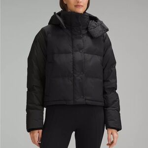 Lululemon, Wunder Puff 600-Down-Fill Cropped Jacket